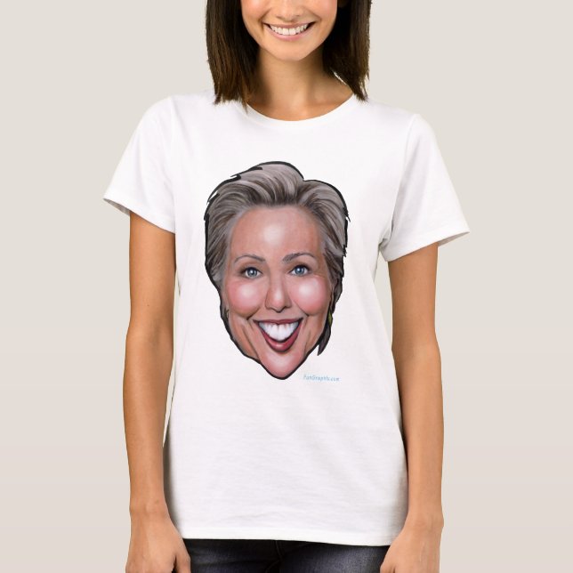 T-shirt Hillary Clinton (Devant)