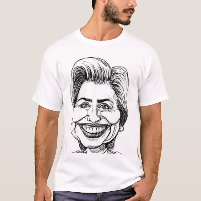 T-shirt Hillary Clinton (Devant)