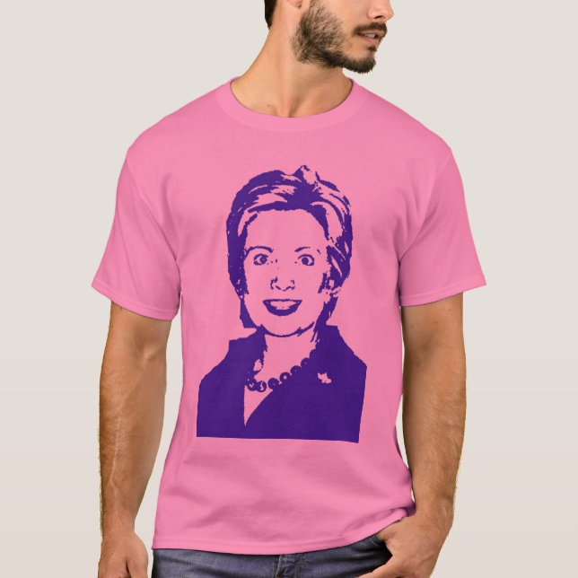 T-shirt Hillary Clinton (Devant)
