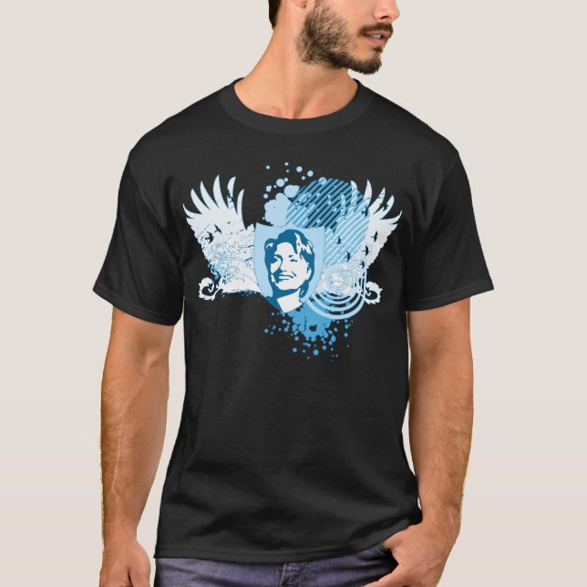 T-shirt hillary clinton 08. (Devant)
