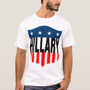 T-shirt hillary clinton 08. étoiles et rayures.