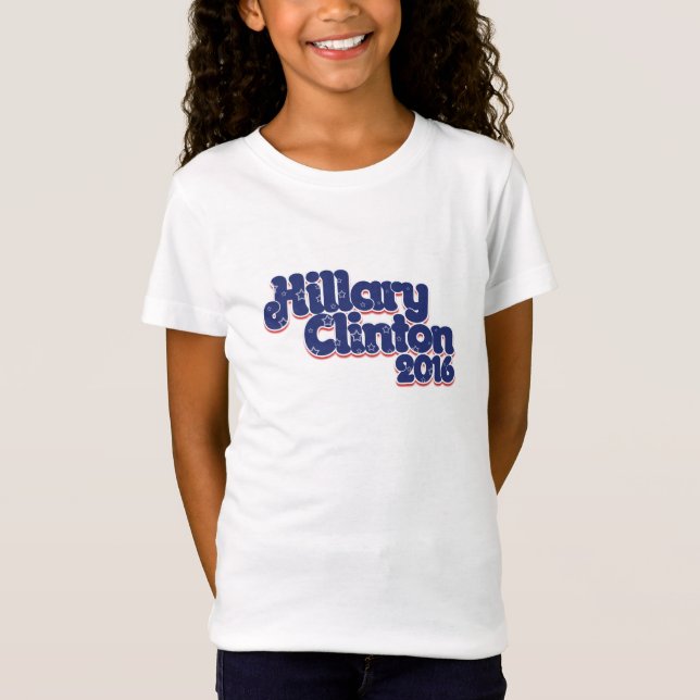 T-Shirt Hillary Clinton 2016 (Devant)