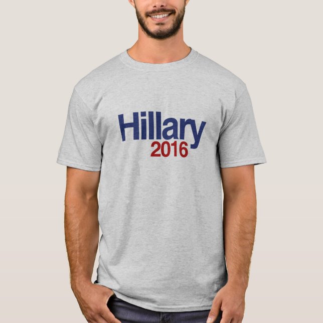 T-shirt HILLARY CLINTON 2016.png (Devant)