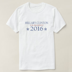 T-shirt Hillary Clinton pour le président 2016