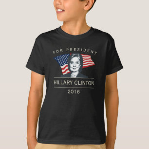 T-shirt Hillary Clinton pour le président 2016