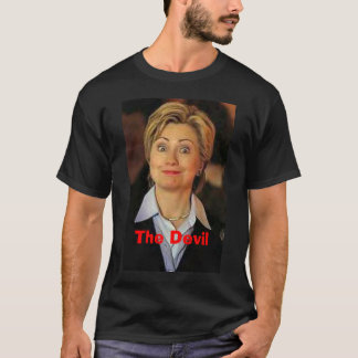 T-shirt Hillary, le diable
