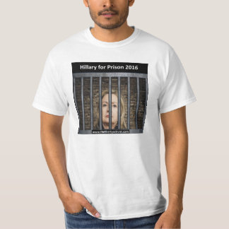 T-shirt Hillary pour la prison 2016