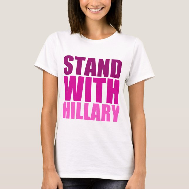 T-shirt Hillary rose 2016 (Devant)