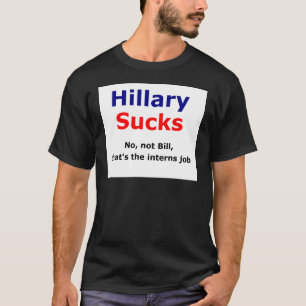 T-shirt Hillary suce
