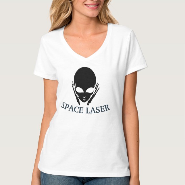 T-shirt Hillary's Revenge, Space Laser, (Devant)
