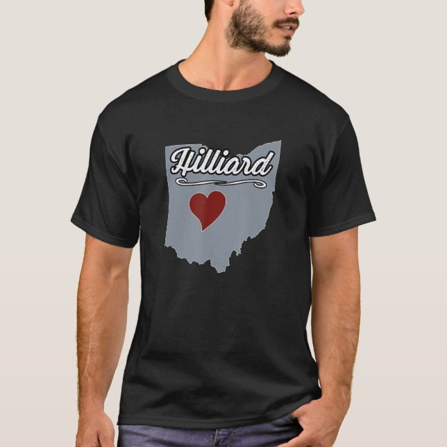 T-shirt Hilliard  Ohio OH City State USA  Cute Souvenir (Devant)