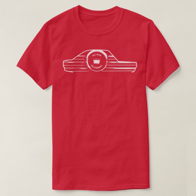 T-shirt Hillman Imp California années 1960 (Design devant)