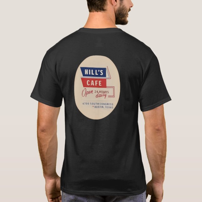 T-shirt Hills Cafe  (Dos)