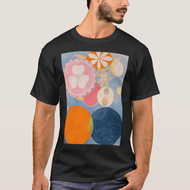 T-shirt Hilma Af Klint Le Dix Plus Grand N° 2 (Devant)