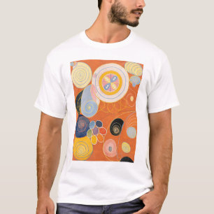 T-shirt Hilma Af Klint, Le Dix Plus Grand No3, Art Abstrai