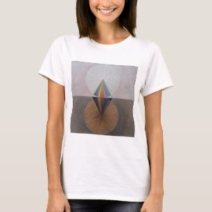 T-shirt Hilma Af Klint, Le Swan No.12, Art Abstrait