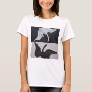T-shirt Hilma Af Klint, Le Swan No.1, Art Abstrait