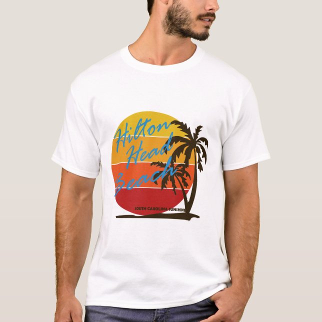 T-shirt Hilton d'été - carolina sud (Devant)