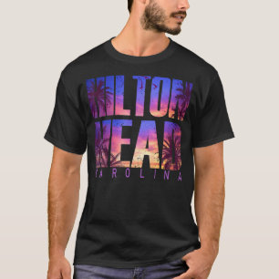T-shirt Hilton Head Carolina Summer Vacances Correspondant