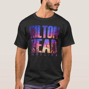 T-shirt Hilton Head Carolina Summer Vacances Correspondant