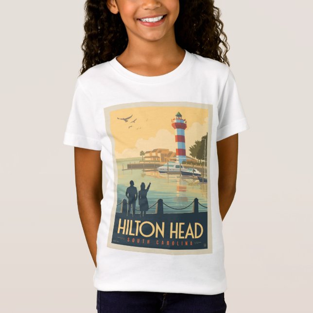 T-Shirt Hilton Head | Caroline du Sud (Devant)
