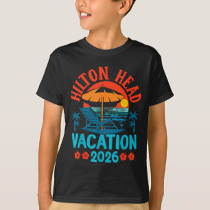 T-shirt Hilton Head Caroline du Sud 2026 Vacances familial