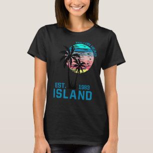 T-shirt Hilton Head Island South Caroline Beach Palm Trees
