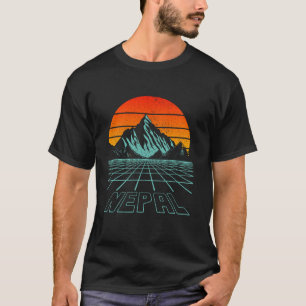 T-shirt Himalaya Mont Everest Nepali Souv
