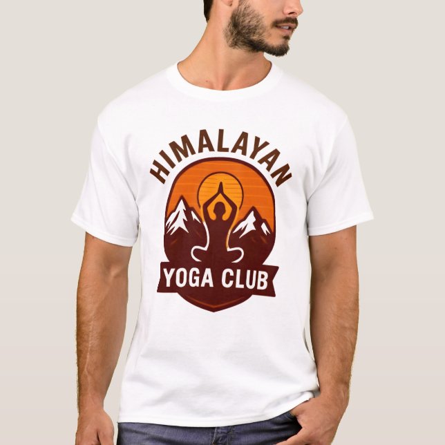 T-shirt Himalayan Yoga Club (Devant)