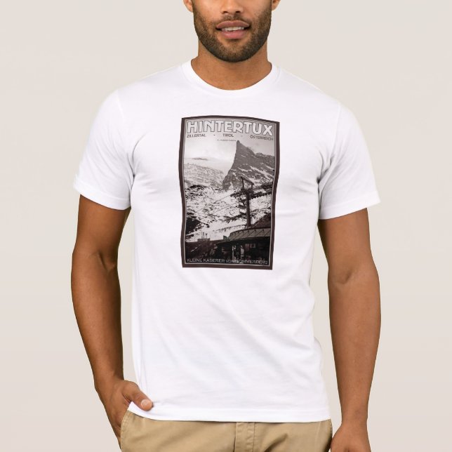 T-shirt Hintertux - Kleine Kaserer (Devant)