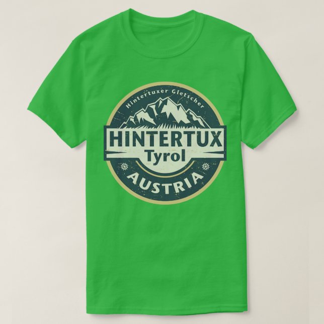 T-shirt Hintertux Tyrol Autriche (Design devant)