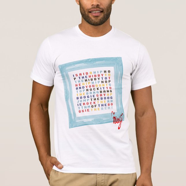 T-shirt Hip hop (Devant)