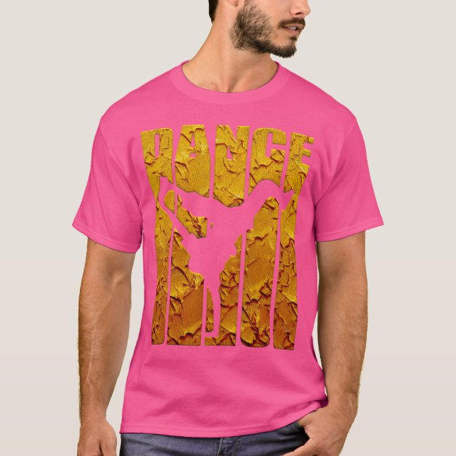 T-shirt Hip hop Breakdancing Dance Fun Cadeau Graffiti Art (Devant)
