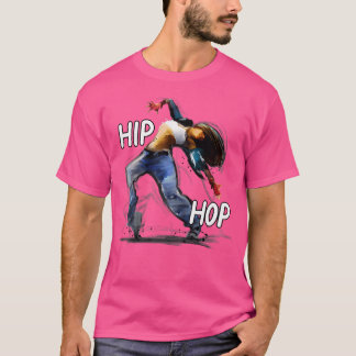 T-shirt Hip hop. Cadeau Pour Les Femmes Et Les Filles Qui 