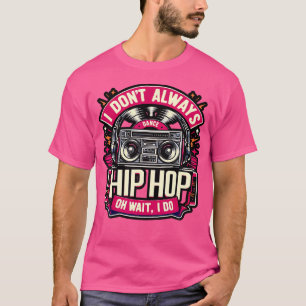T-shirt Hip hop Chemise femmes percée filles Hiphop Danc