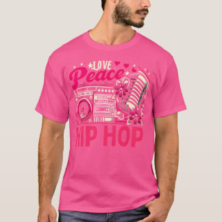 T-shirt Hip hop Chemise femmes percée filles Hiphop Danc