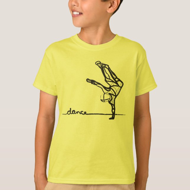 T-shirt Hip hop Dance Tee (Devant)