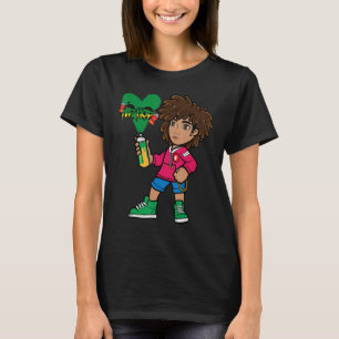 T-shirt Hip hop Dancing Break Dance Spring Summer Street P