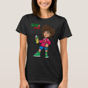 T-shirt Hip hop Dancing Break Dance Spring Summer Street P