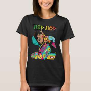 T-shirt Hip hop Dancing Break Dance Spring Summer Street P