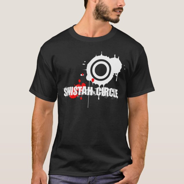 T-shirt Hip hop de cercle de Sinistah (Devant)