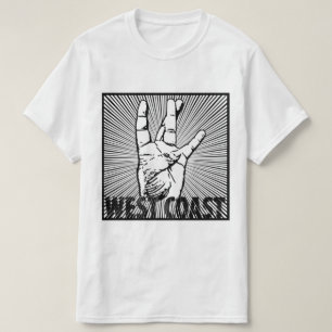 T-shirt Hip-Hop de la côte ouest