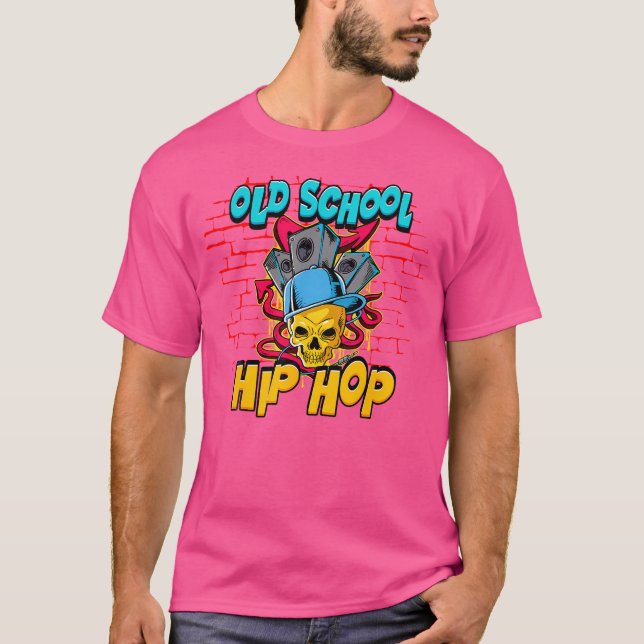 T-shirt Hip hop de la vieille école (Devant)