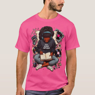 T-shirt Hip hop de sommeil du repos de Groove