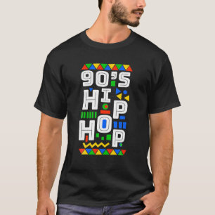 T-shirt hip hop Des Années 90 Vibes Retro Motif