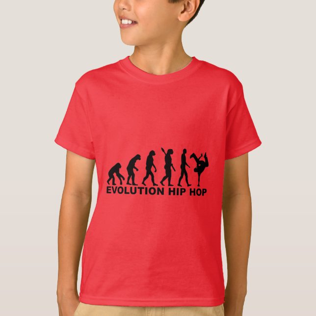 T-shirt Hip hop d'évolution (Devant)