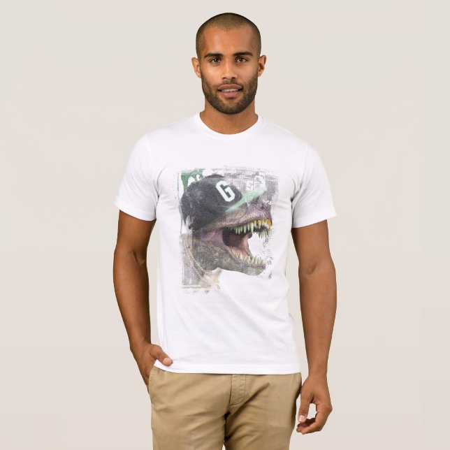 T-shirt Hip Hop, Dino Grill, Bling, (Devant entier)