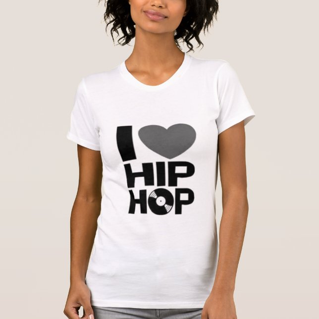T-shirt Hip hop du coeur I (Devant)