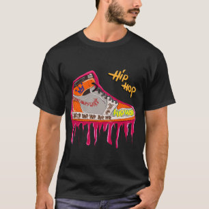 T-SHIRT HIP HOP JORDAN CHAUSSURES