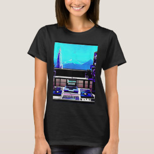T-shirt Hip hop lo fi chillhop battements calmes lofi esth
